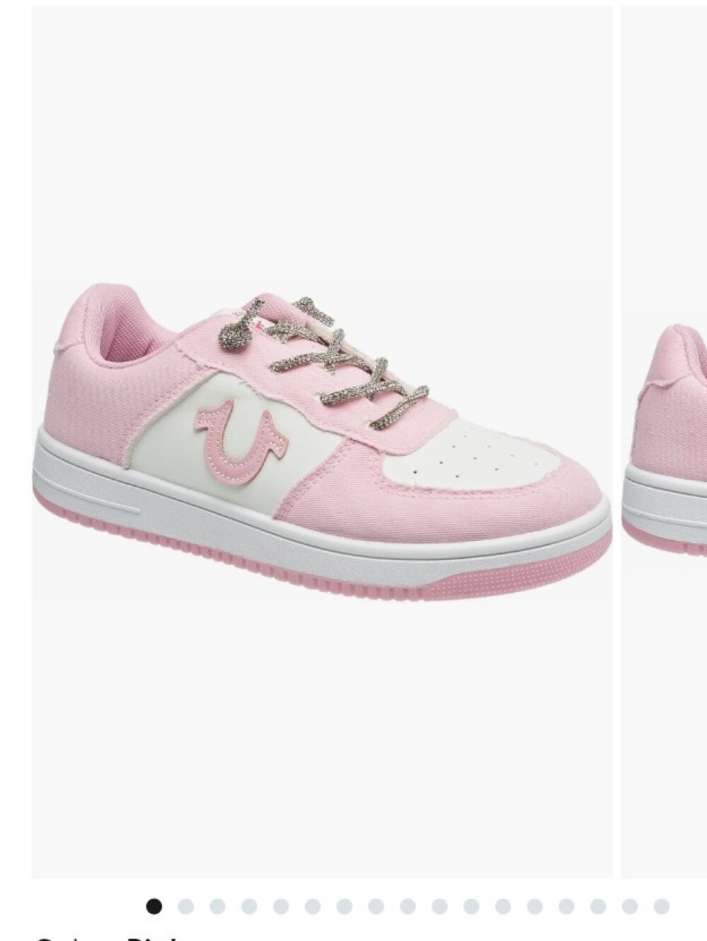 True Religion Kids' Pink Low-Top Sneakers